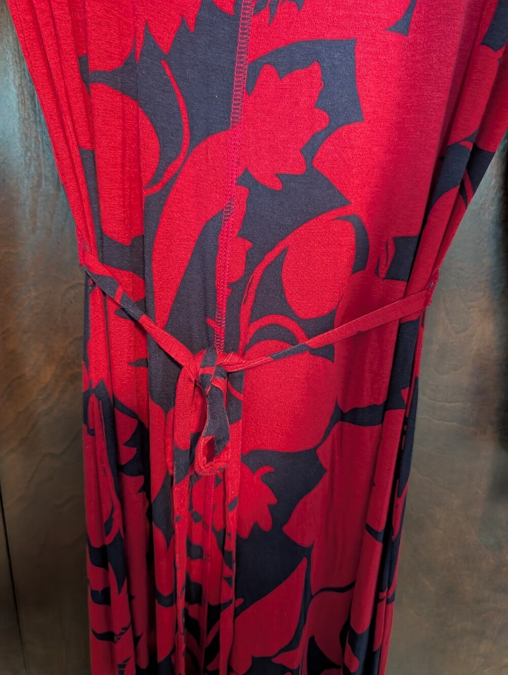 Boden Lucy Belted Jersey Midi Dress - Picture 6 of 7